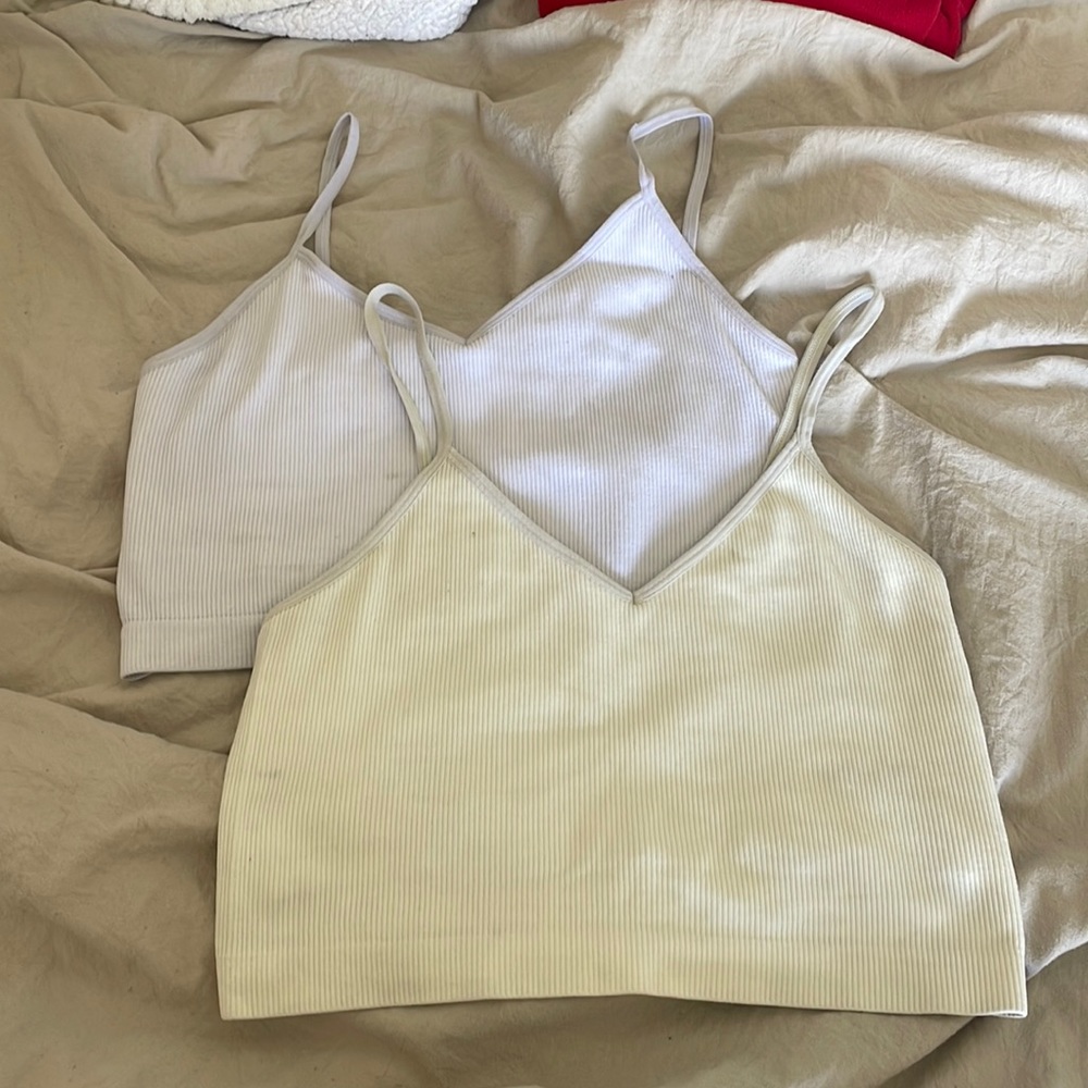 BUNDLE 4 for $20, Bundle of 2 Athletic Crop Tank Tops